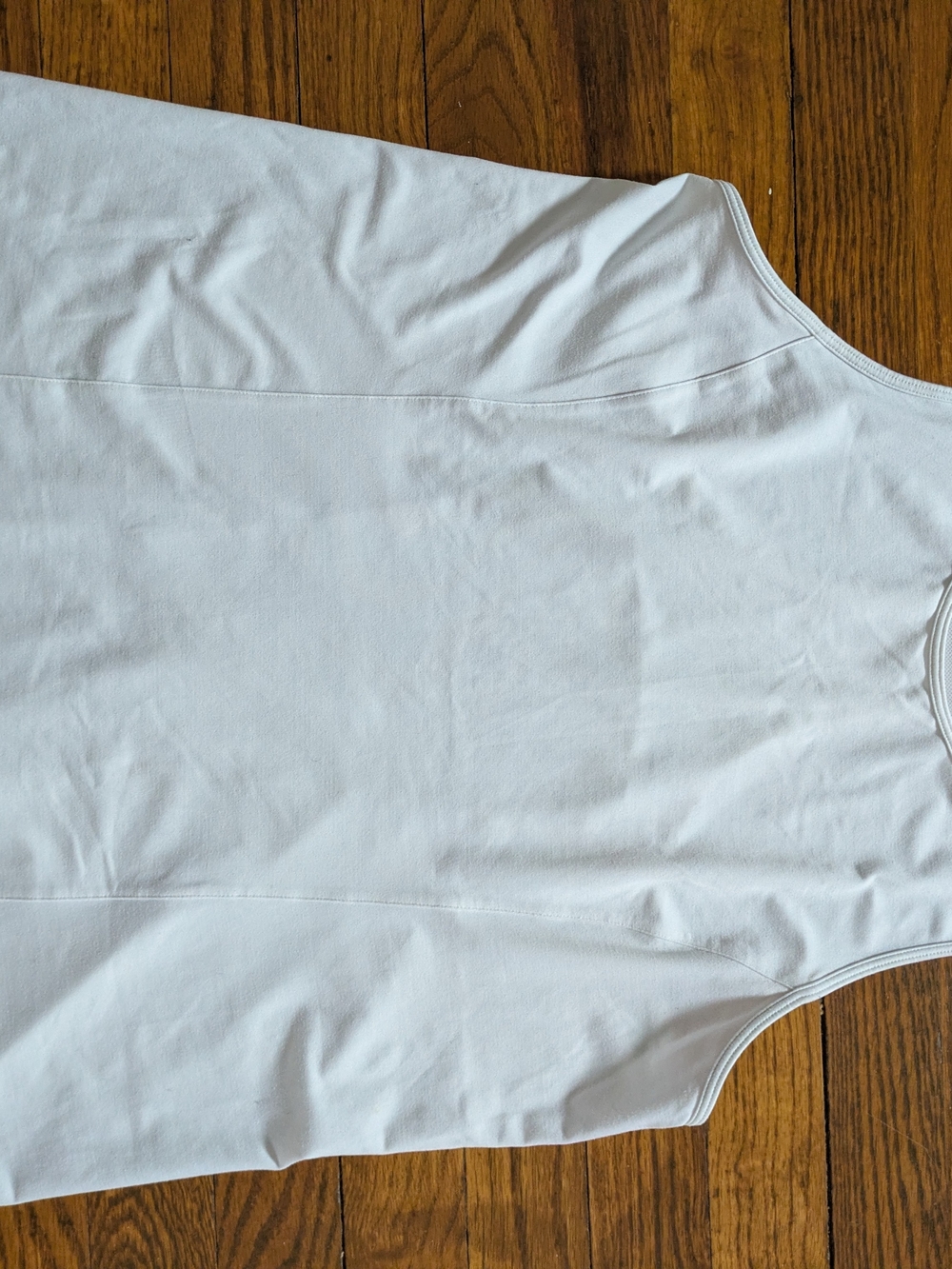 Second Skin VSTR Classic White Athletic Tank Top L